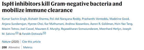 Nature：无惧细菌耐药性的新型抗生素诞生了！